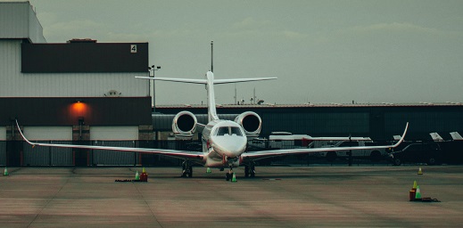 Private Jet on Apron