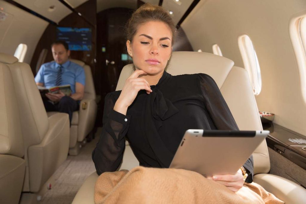 Are The Private Jets Equipped With Wi-Fi And Entertainment Options?