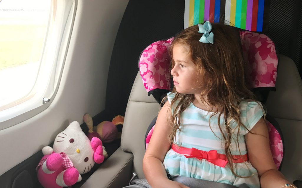 Are There Amenities For Infants Or Young Children On The Private Jet?