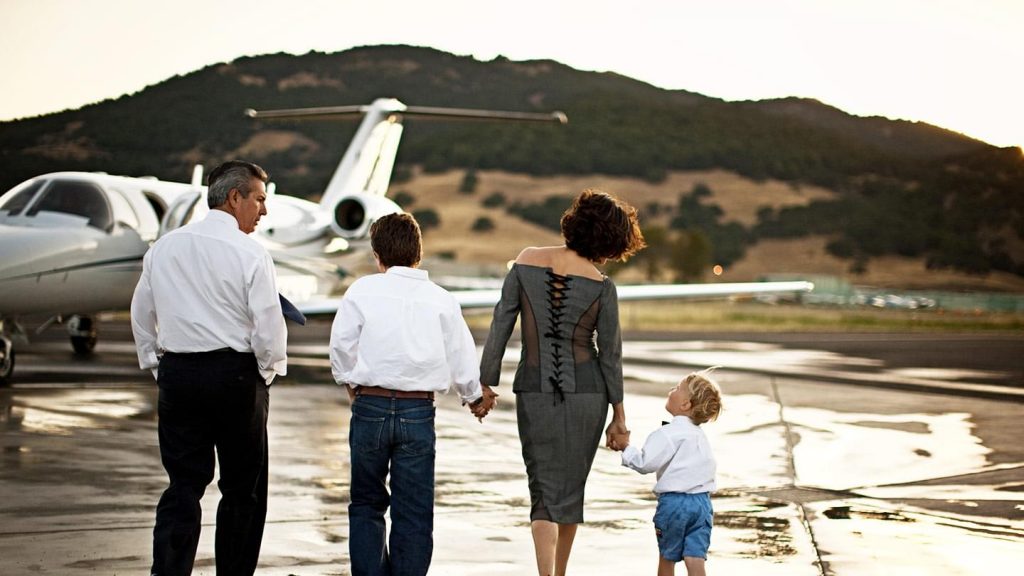Family And Friends Experience The Joy Of Jet Charters